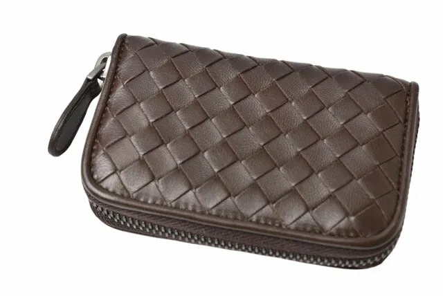 Bottega Veneta Leather Card/Coin Case