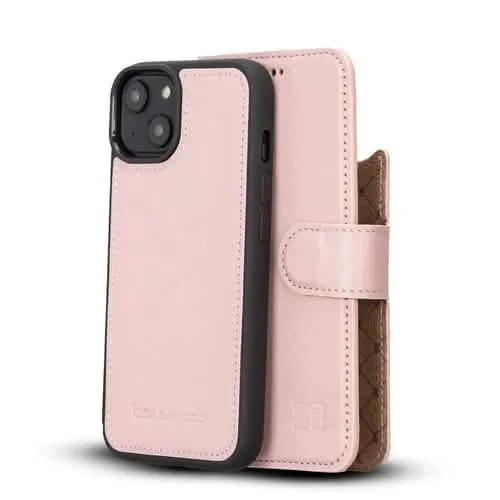 Bouletta Premium Leather Wallet Case for Apple iPhone 14 Series - Stylish Magnetic Detachable Design