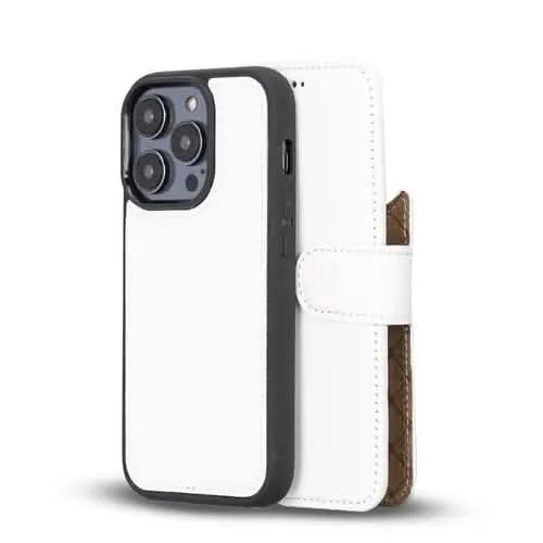 Bouletta Premium Leather Wallet Case for Apple iPhone 14 Series - Stylish Magnetic Detachable Design