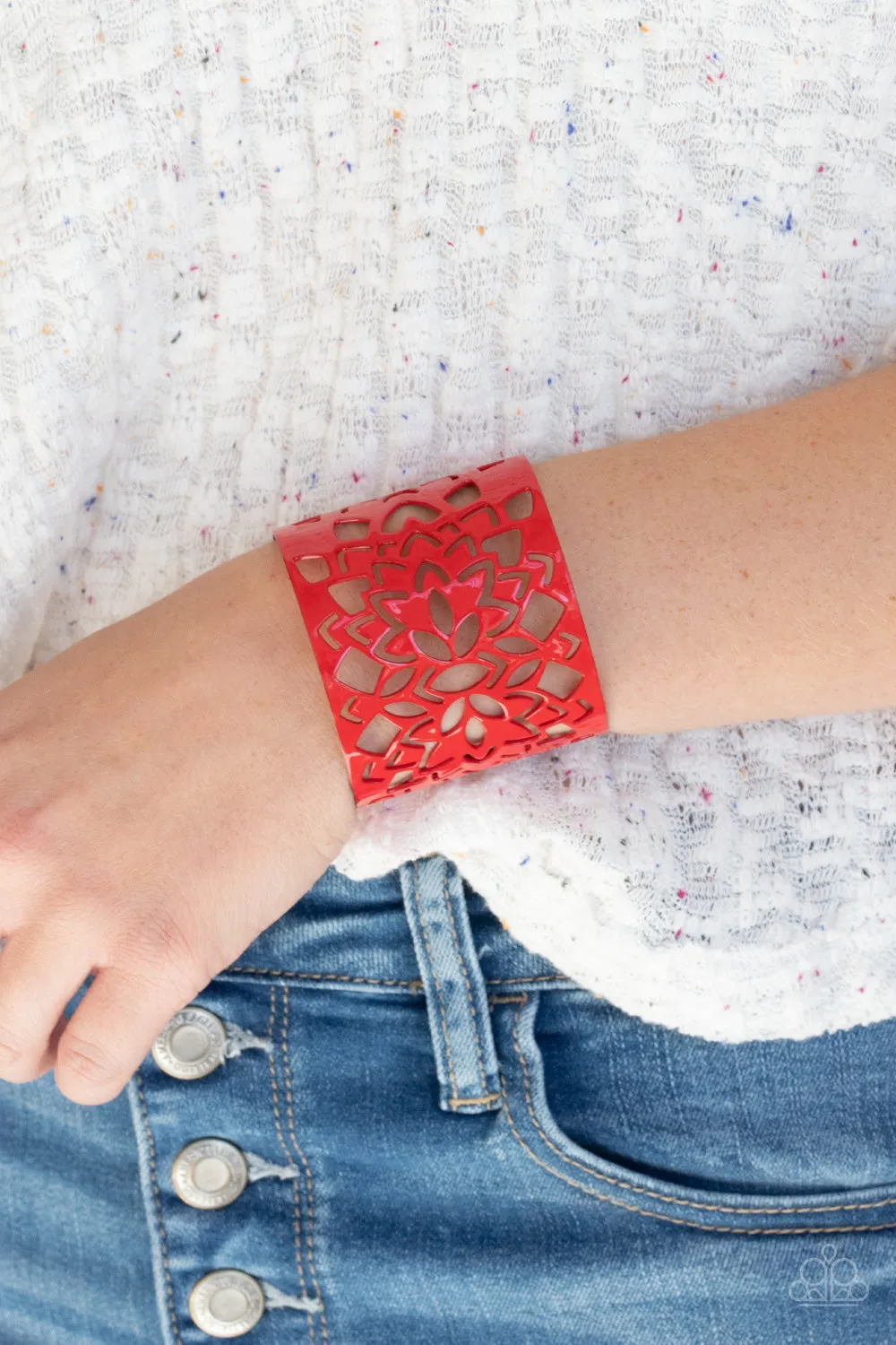 Bracelets Hacienda Hotspot - Red B68