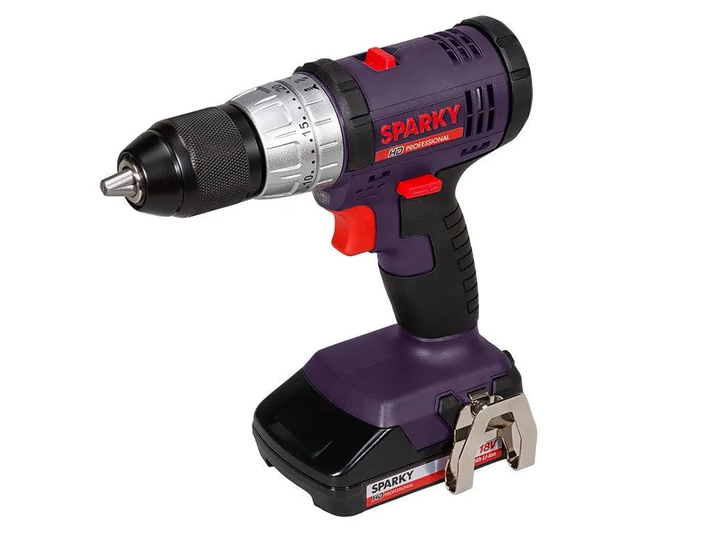 BUR2 18Li-C HD: Cordless Drill 2 Speed 18 V