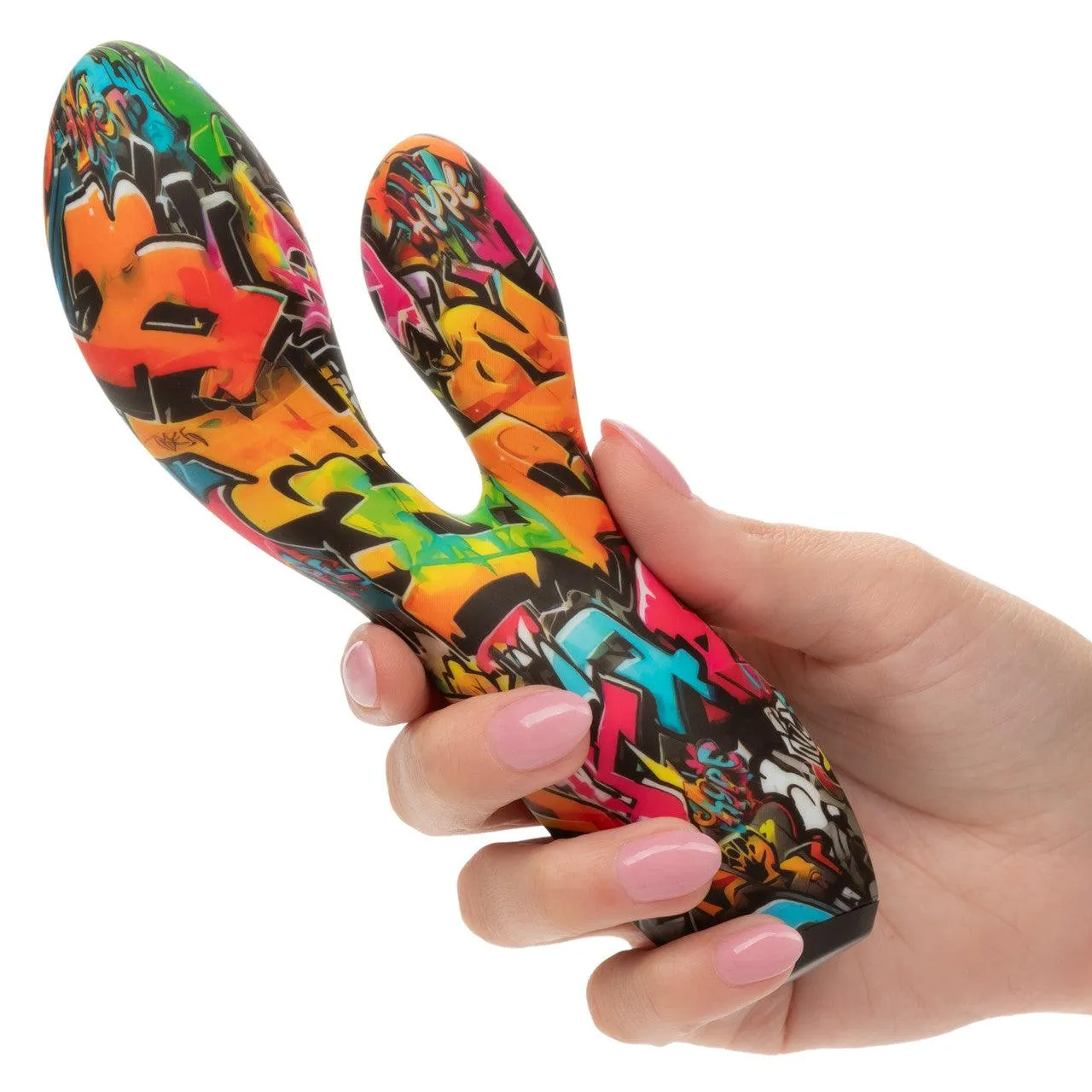 CalExotics Hype Dual Stim Rechargeable Silicone Rabbit Vibrator