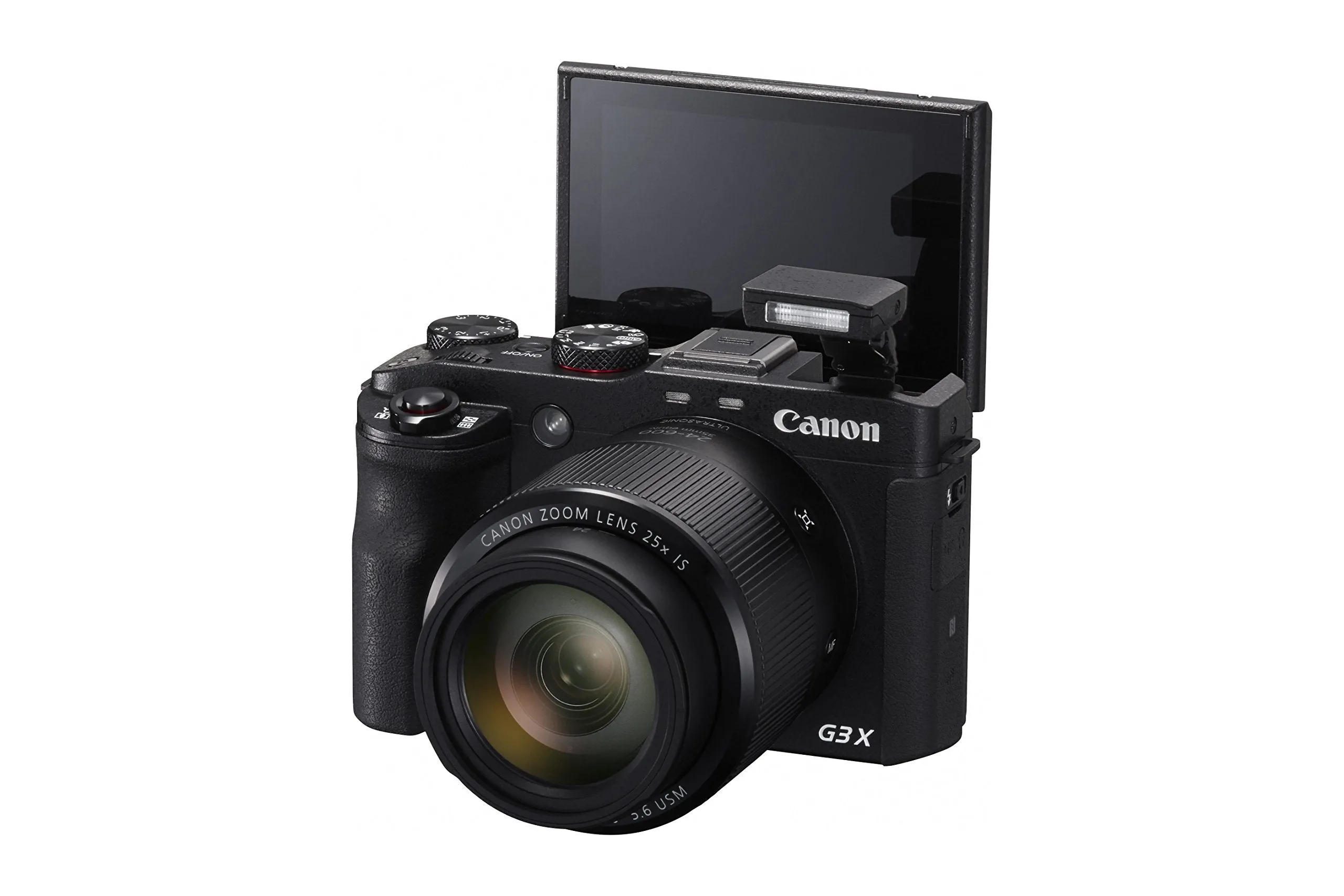 Canon PowerShot G3 X Digital Camera w/ 1-Inch Sensor and 25x Optical Zoom - Wi-Fi & NFC Enabled (Black)