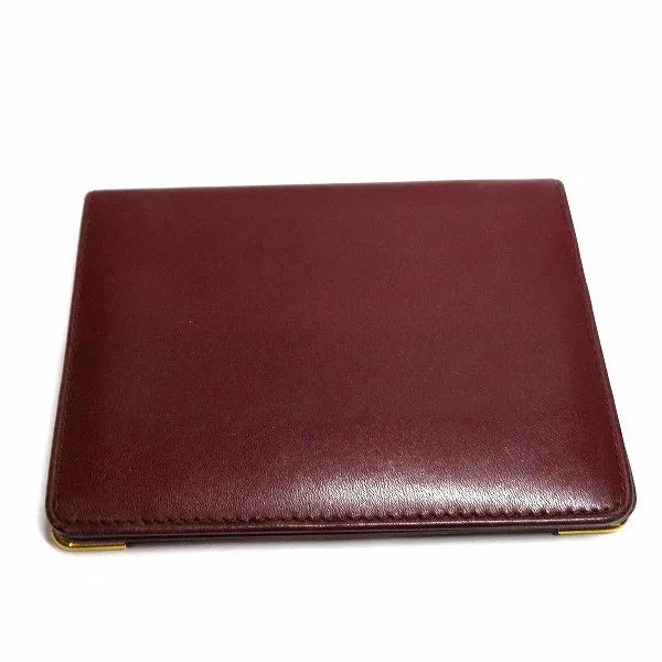 Cartier Must Line Leather Card Case