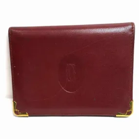 Cartier Must Line Leather Card Case