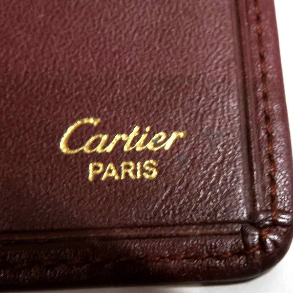 Cartier Must Line Leather Card Case