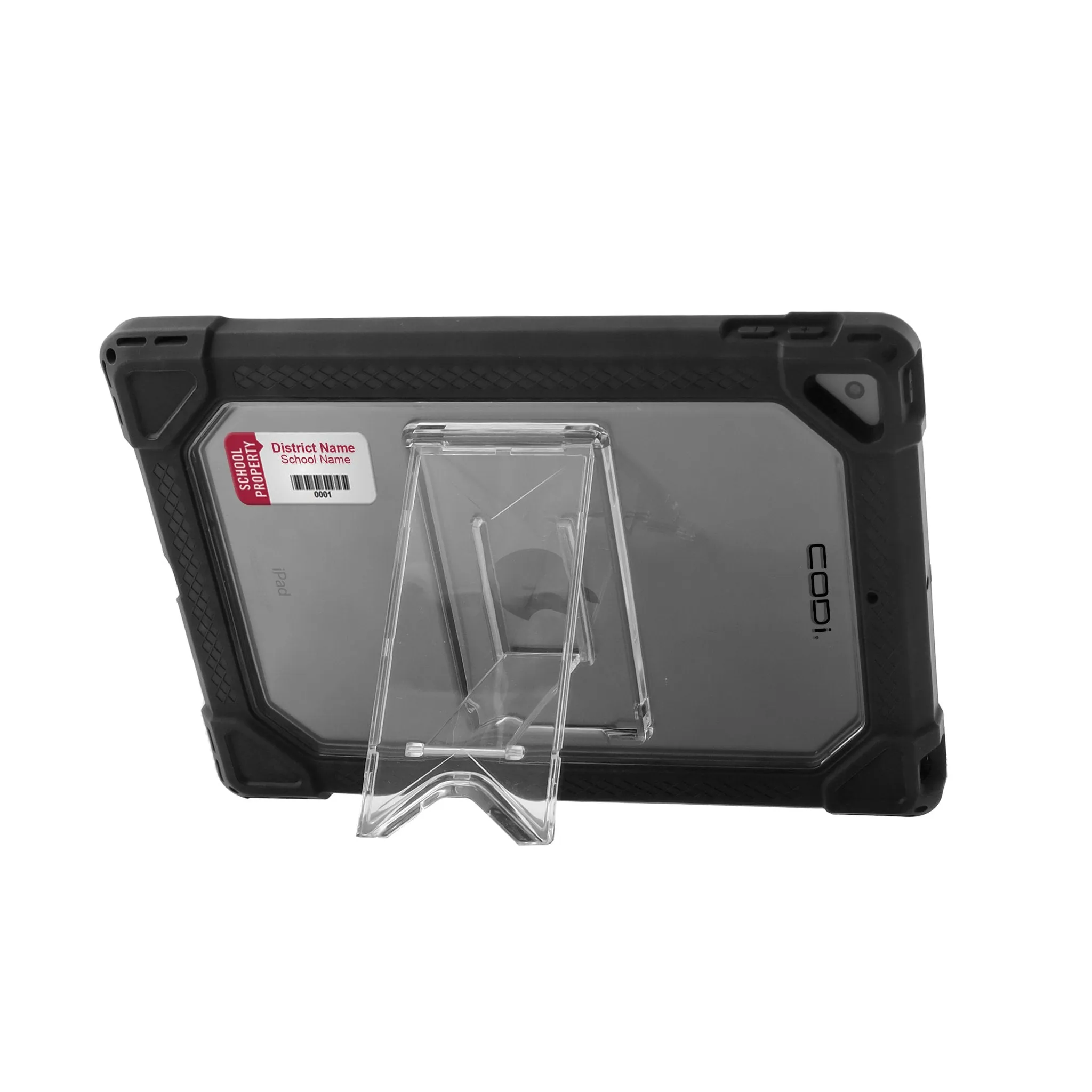 Clear Rugged iPad 10.2" Case (9th, 8th, and 7th Generation)