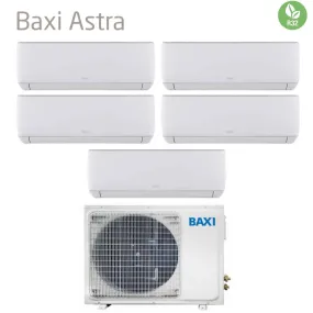 Climatizzatore Condizionatore Baxi Penta Split Inverter Serie Astra 7 7 7 7 7 con LSGT125-5M R-32 Wi-Fi Optional 7000 7000 7000 7000 7000 - Novità