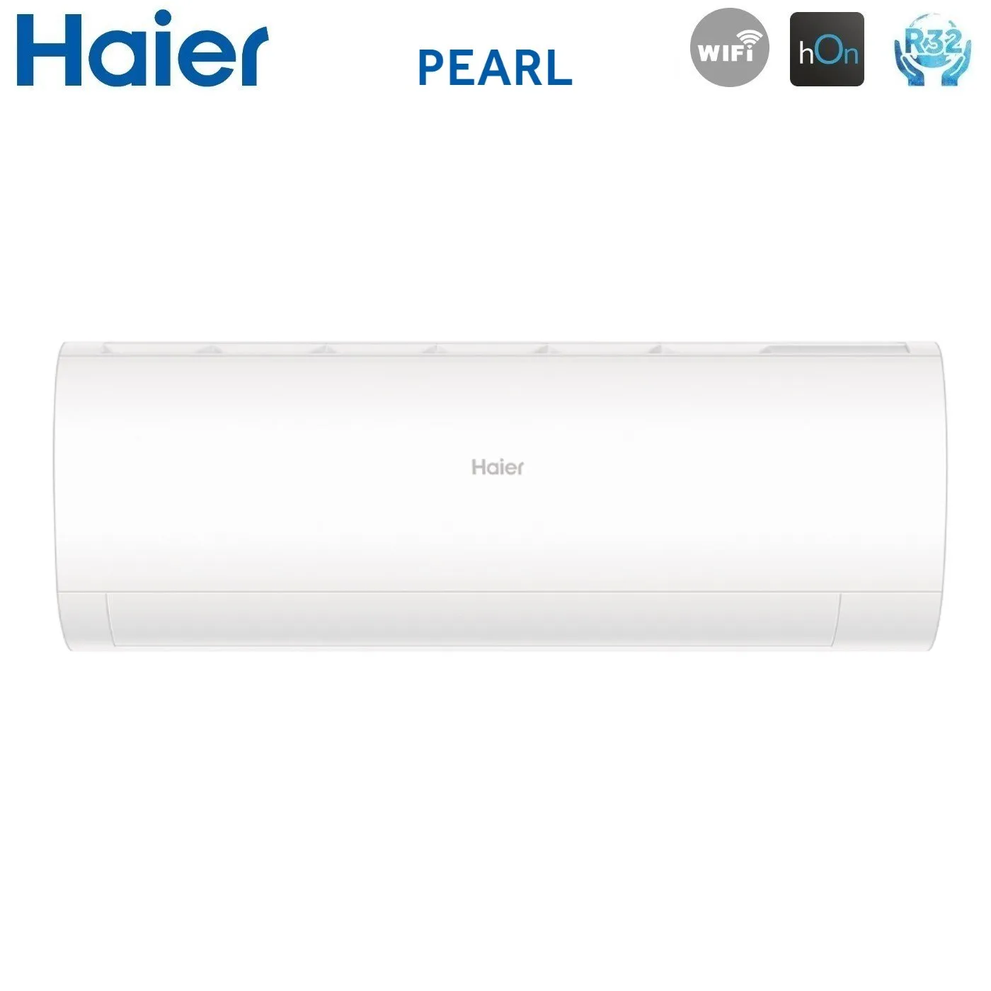 Climatizzatore Condizionatore Haier Quadri Split Inverter serie PEARL 7 7 7 12 con 4U75S2SR5FA R-32 Wi-Fi Integrato 7000 7000 7000 12000