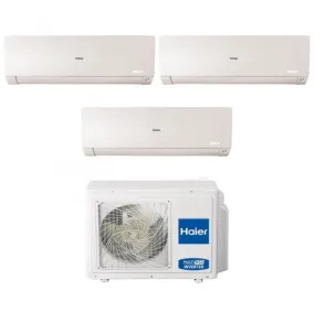 Climatizzatore Condizionatore Haier Trial Split Inverter serie FLEXIS PLUS WHITE 7 9 18 con 3U70S2SR3FA R-32 Wi-Fi Integrato Colore Bianco 7000 9000 18000