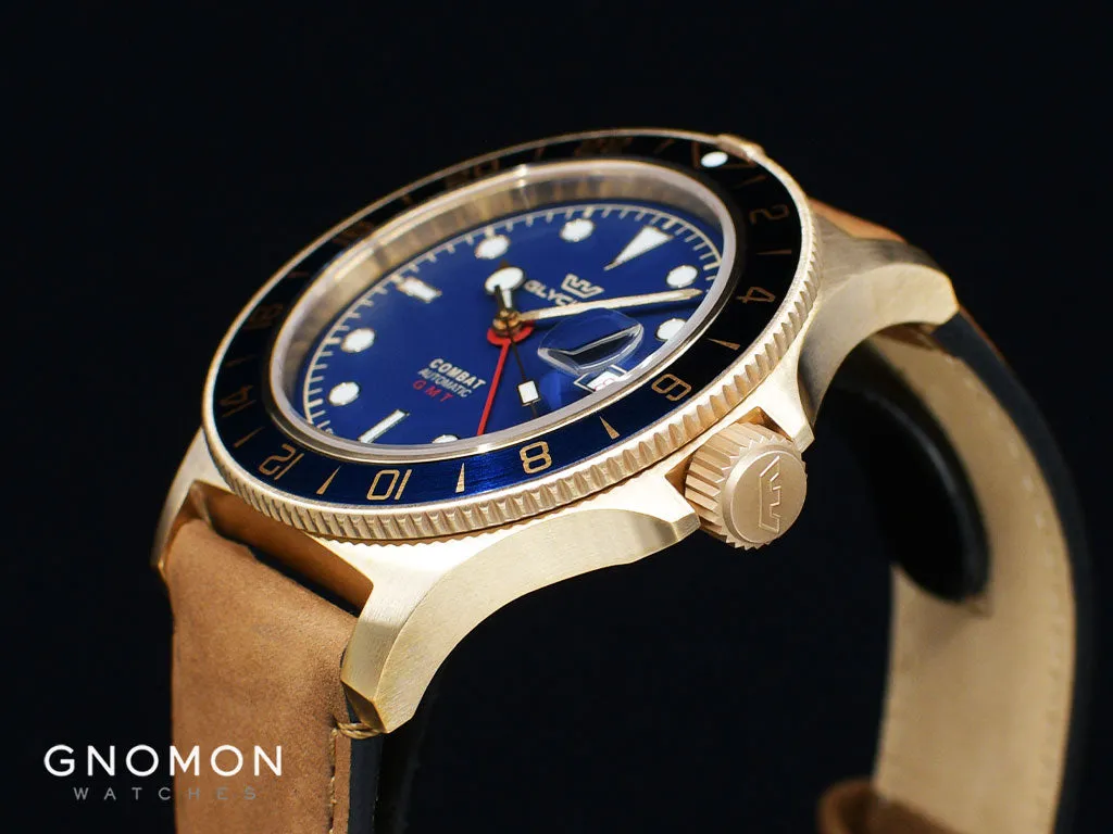 Combat SUB 42 Sports Bronze GMT Blue Ref. GL0317