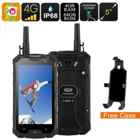 Conquest S8 Rugged Phone 2017 Edition