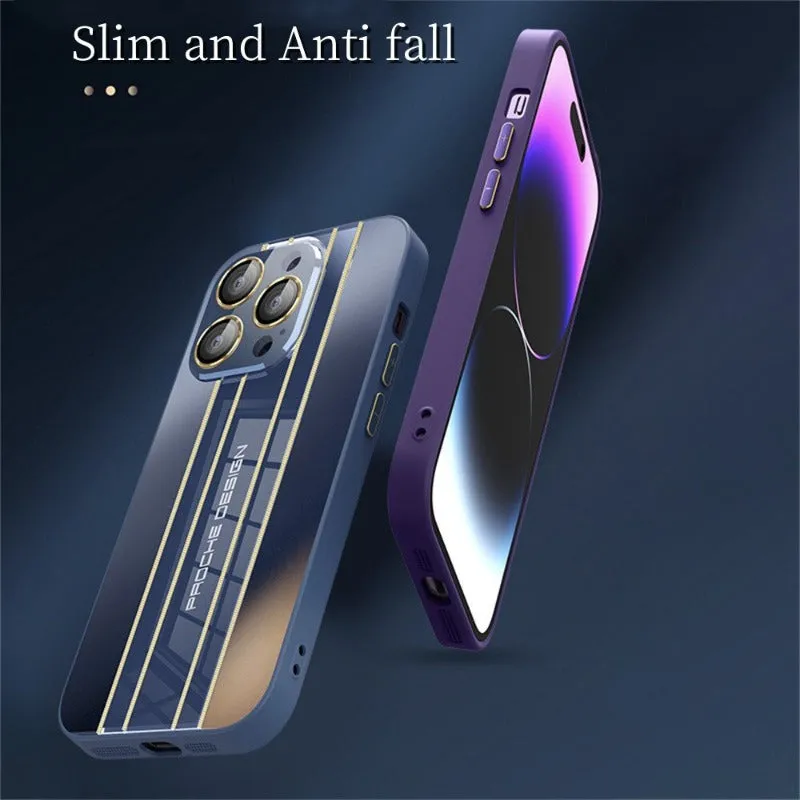 Cool Plating Armor Hard Phone Case For iPhone