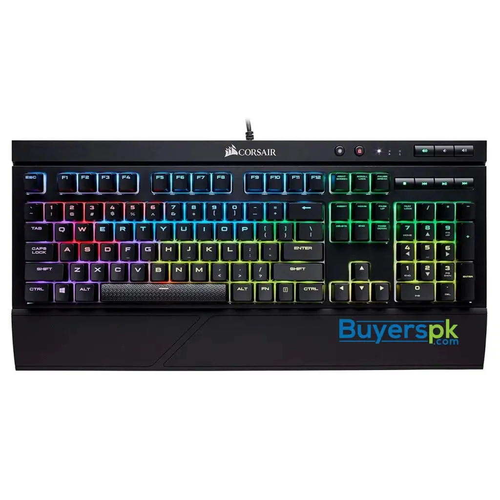 Corsair K68 Rgb Mechanical Gaming Keyboard, Backlit Rgb Led, Dust and Spill Resistant - Linear &