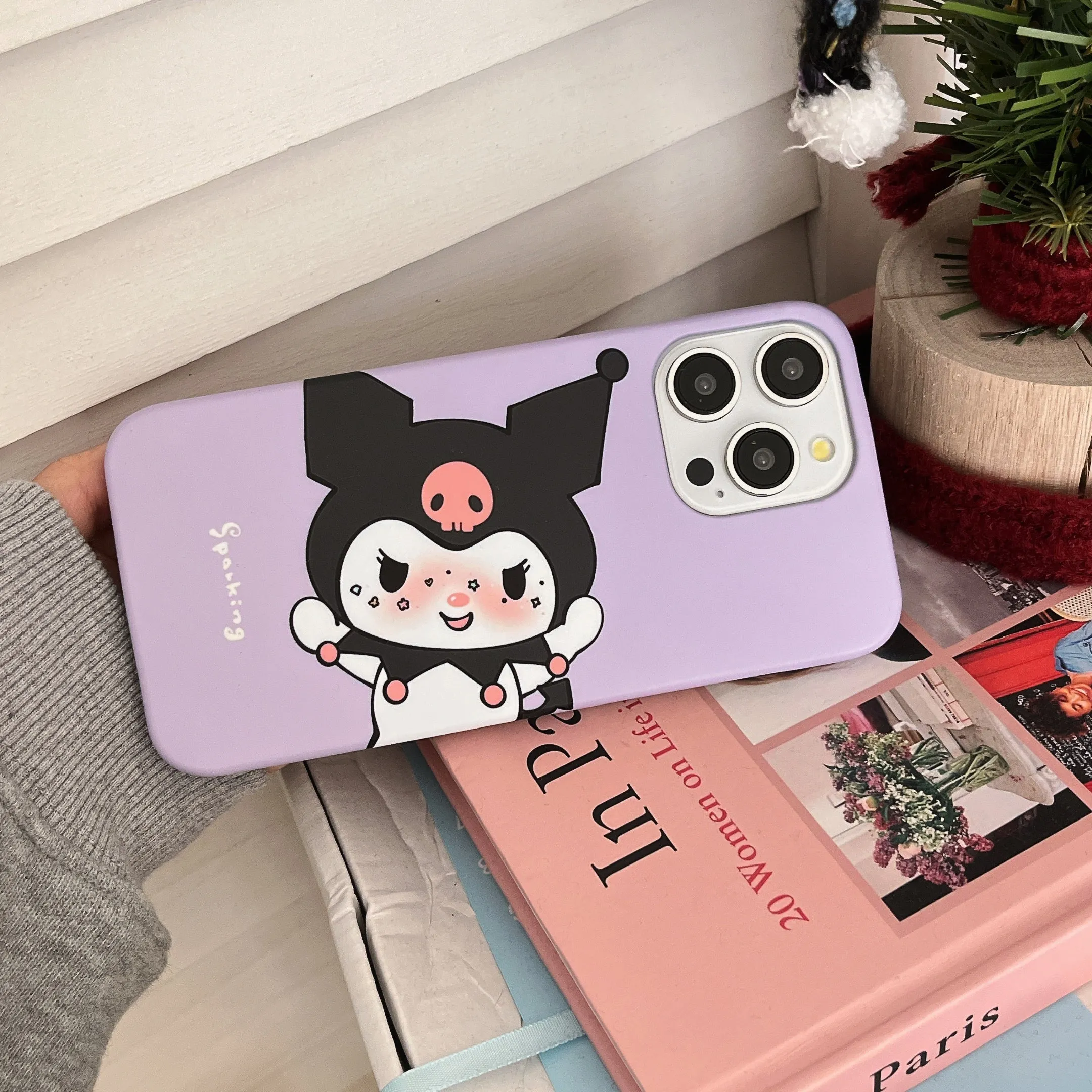 Cute Cartoon Watercolor Designer Slim Case