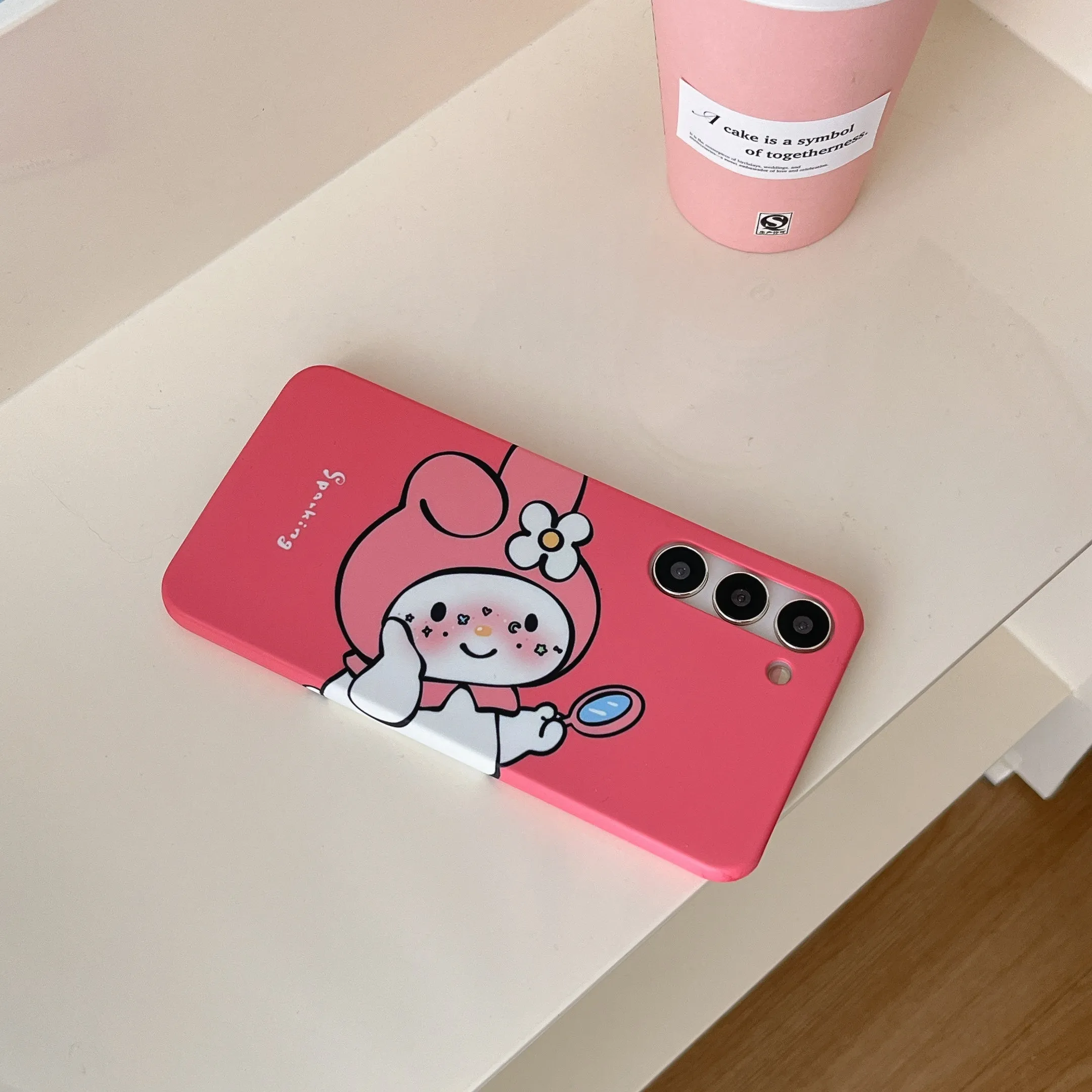 Cute Cartoon Watercolor Designer Slim Case