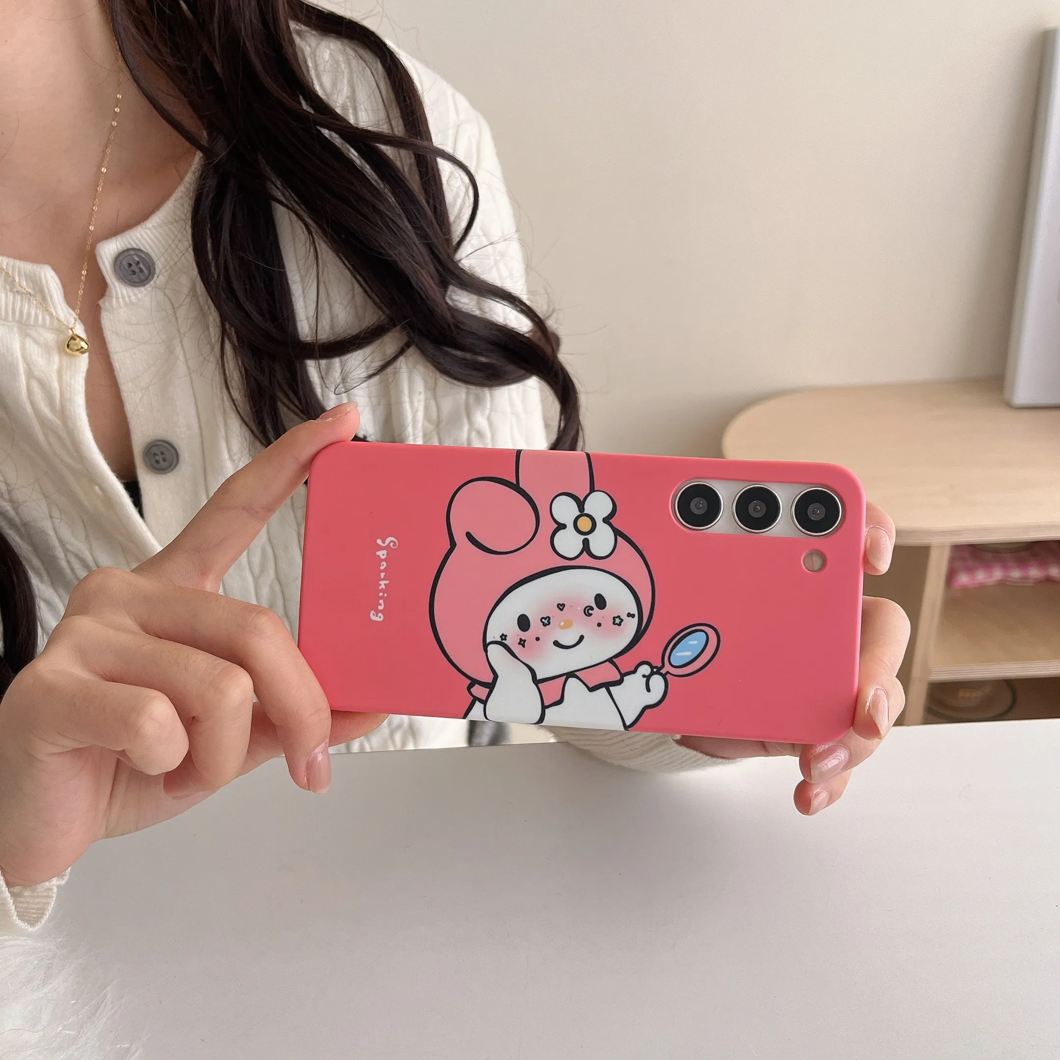 Cute Cartoon Watercolor Designer Slim Case