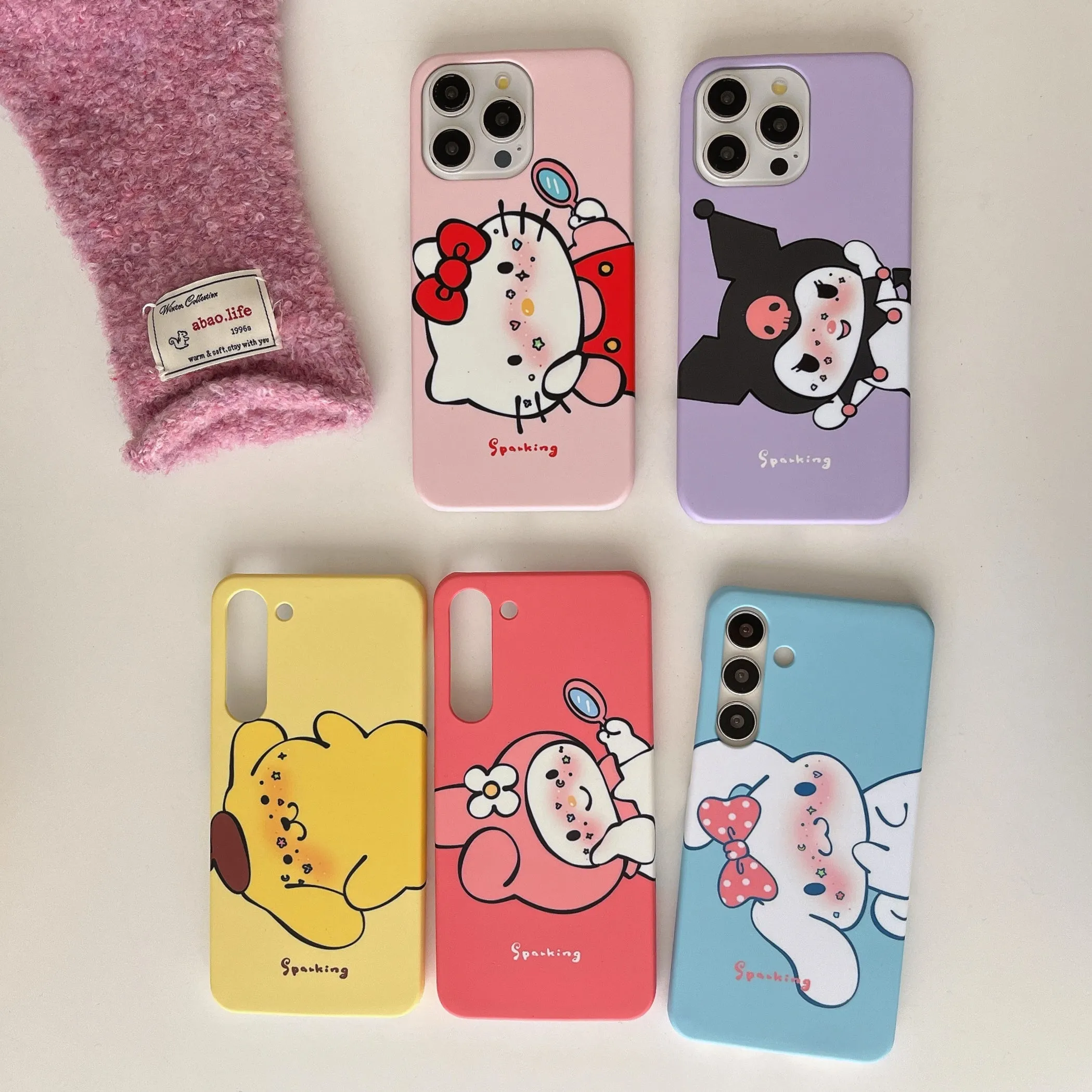 Cute Cartoon Watercolor Designer Slim Case