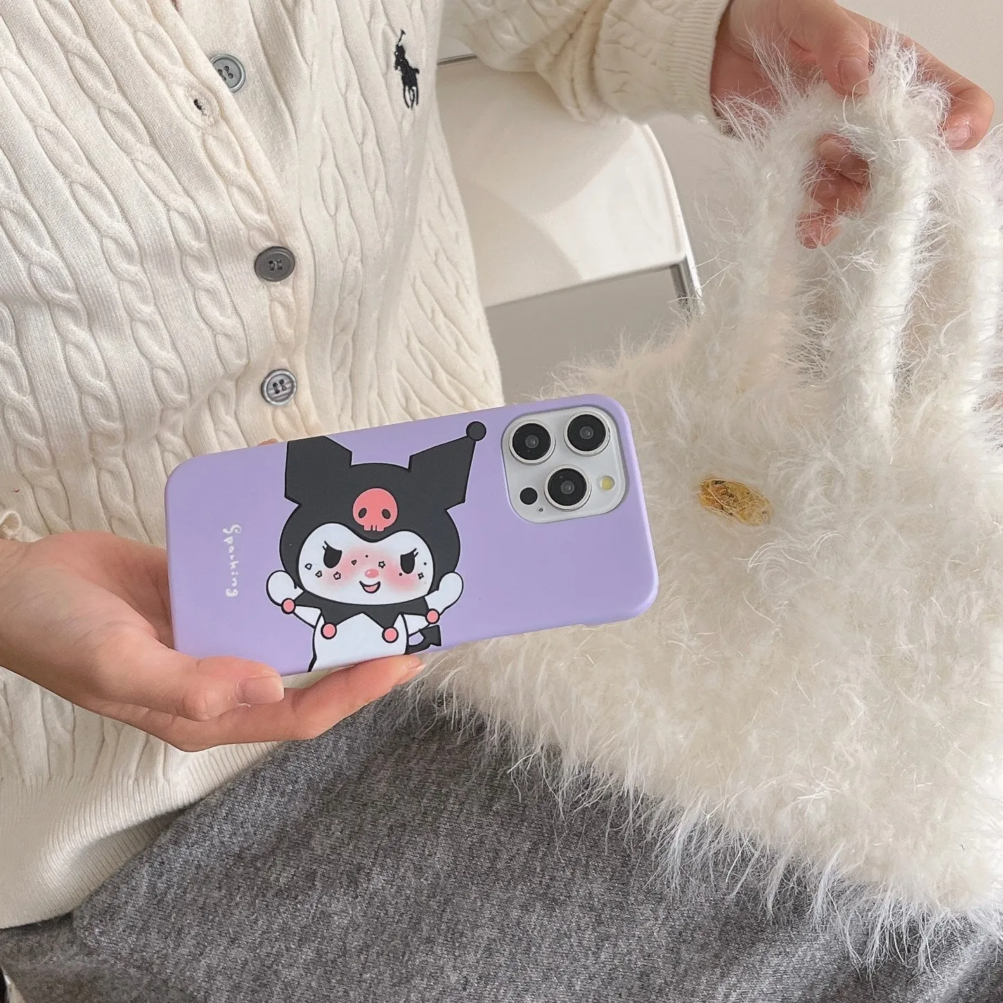 Cute Cartoon Watercolor Designer Slim Case