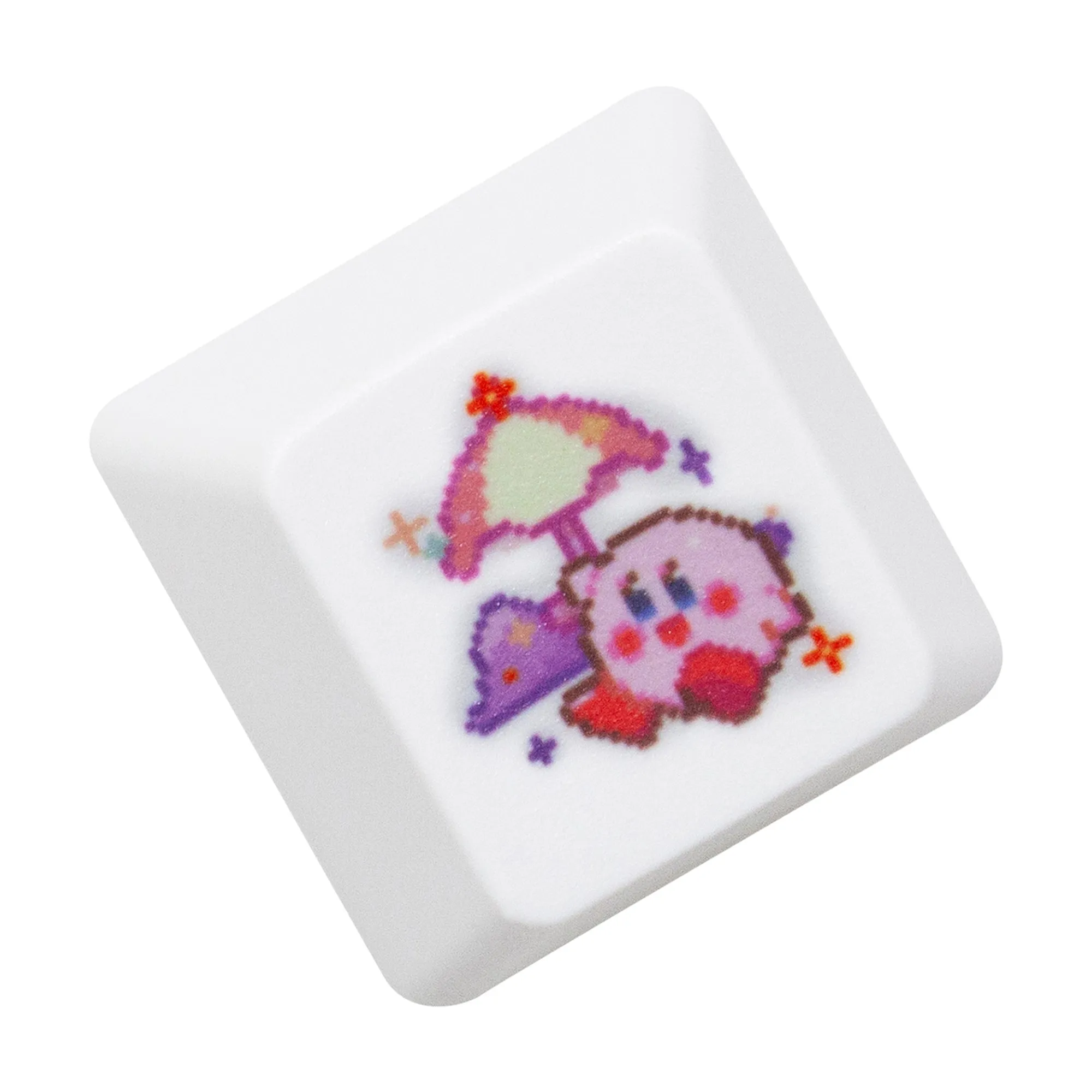 Cute Pink elf keycap oem profile dye sub R4 ESC PBT Keycap kawaii for gaming mechanical keyboard MX switch