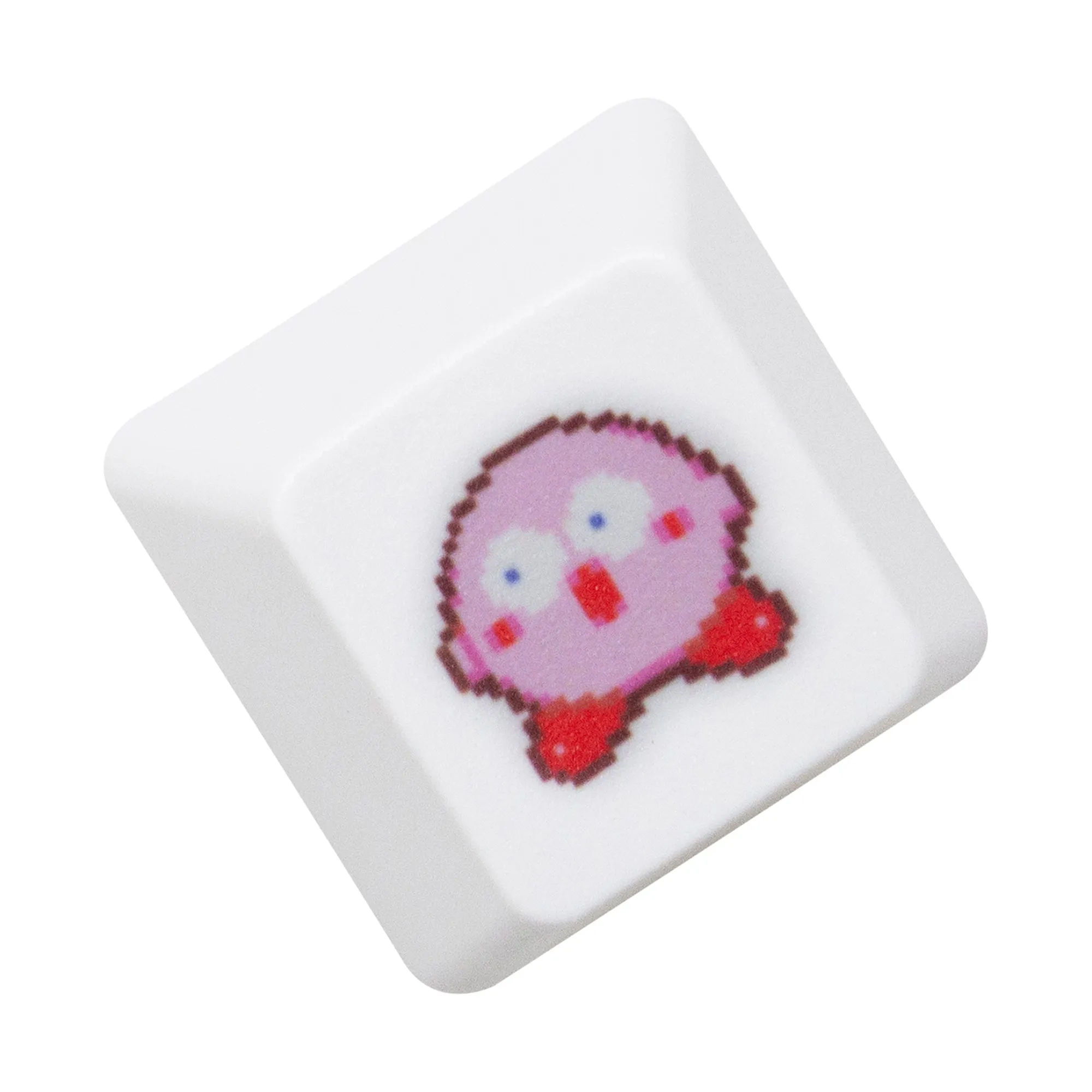 Cute Pink elf keycap oem profile dye sub R4 ESC PBT Keycap kawaii for gaming mechanical keyboard MX switch