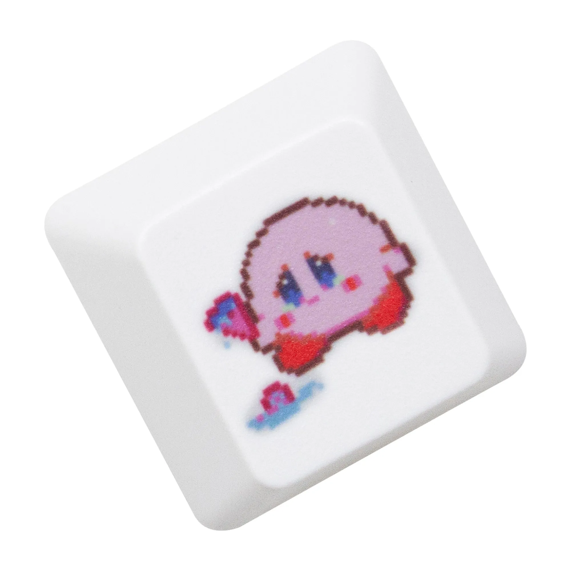 Cute Pink elf keycap oem profile dye sub R4 ESC PBT Keycap kawaii for gaming mechanical keyboard MX switch