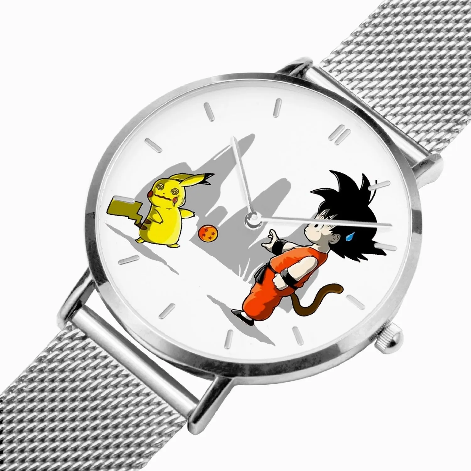 DBZ-Store Amazing Goku Throwing A Dragon Ball At Pikachu Watch