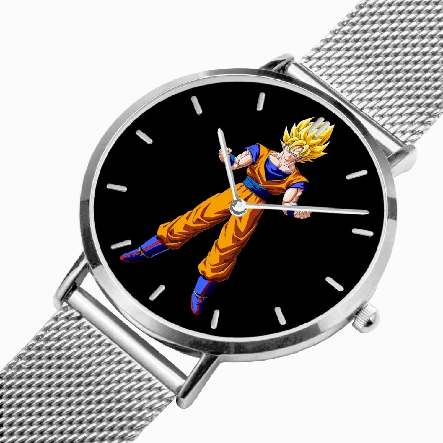 DBZ-Store Epic Goku Transformation Thunder Black Super Saiyan Watch