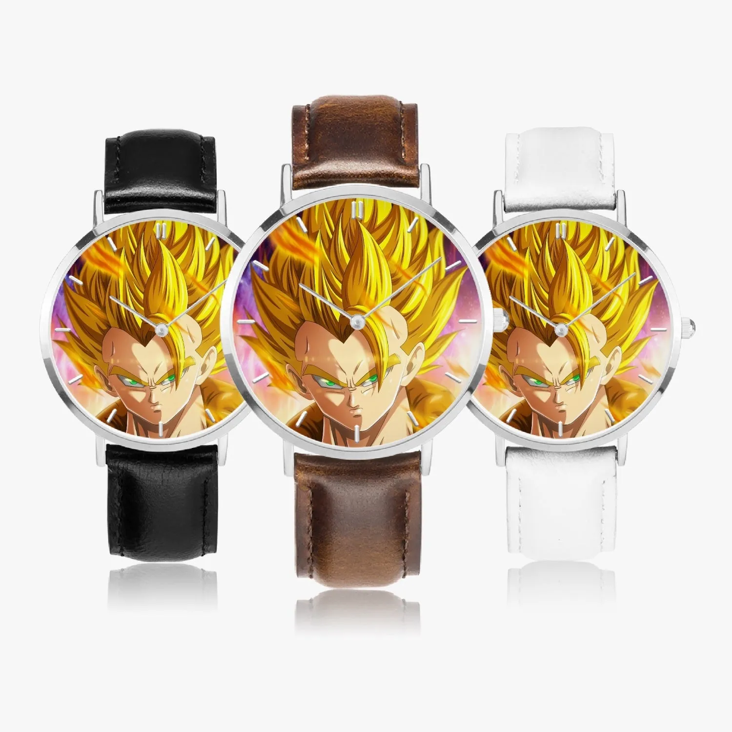 DBZ-Store Vibrant Gogeta Super Saiyan Warrior Power Yellow Aura Watch