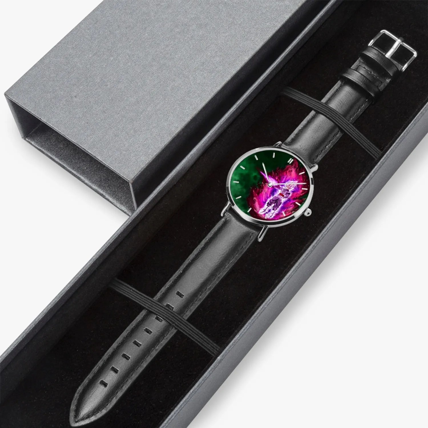 DBZ-Store Vibrant Goku Black Super Saiyan Rose Power Aura Watch