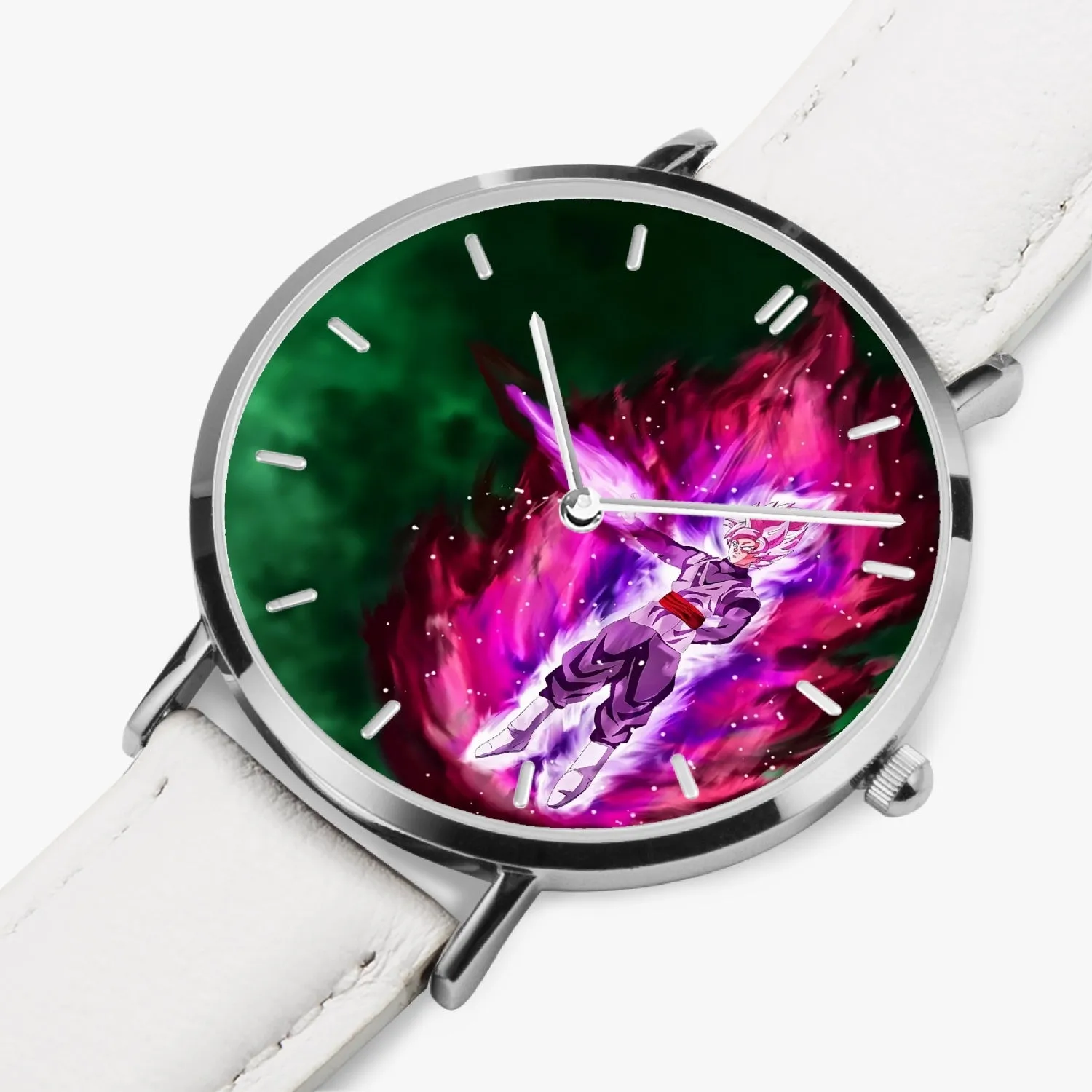 DBZ-Store Vibrant Goku Black Super Saiyan Rose Power Aura Watch