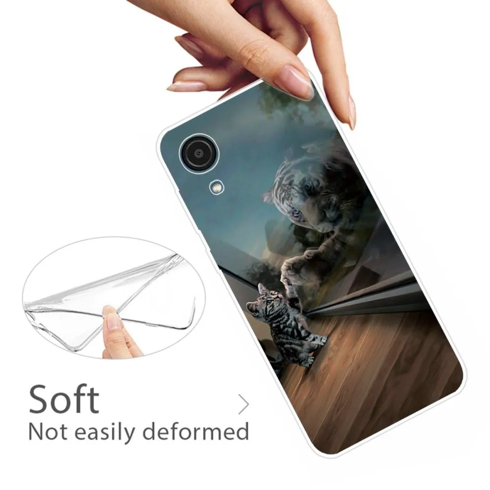 Deco Samsung Galaxy A03 Core case - Cat and Tiger