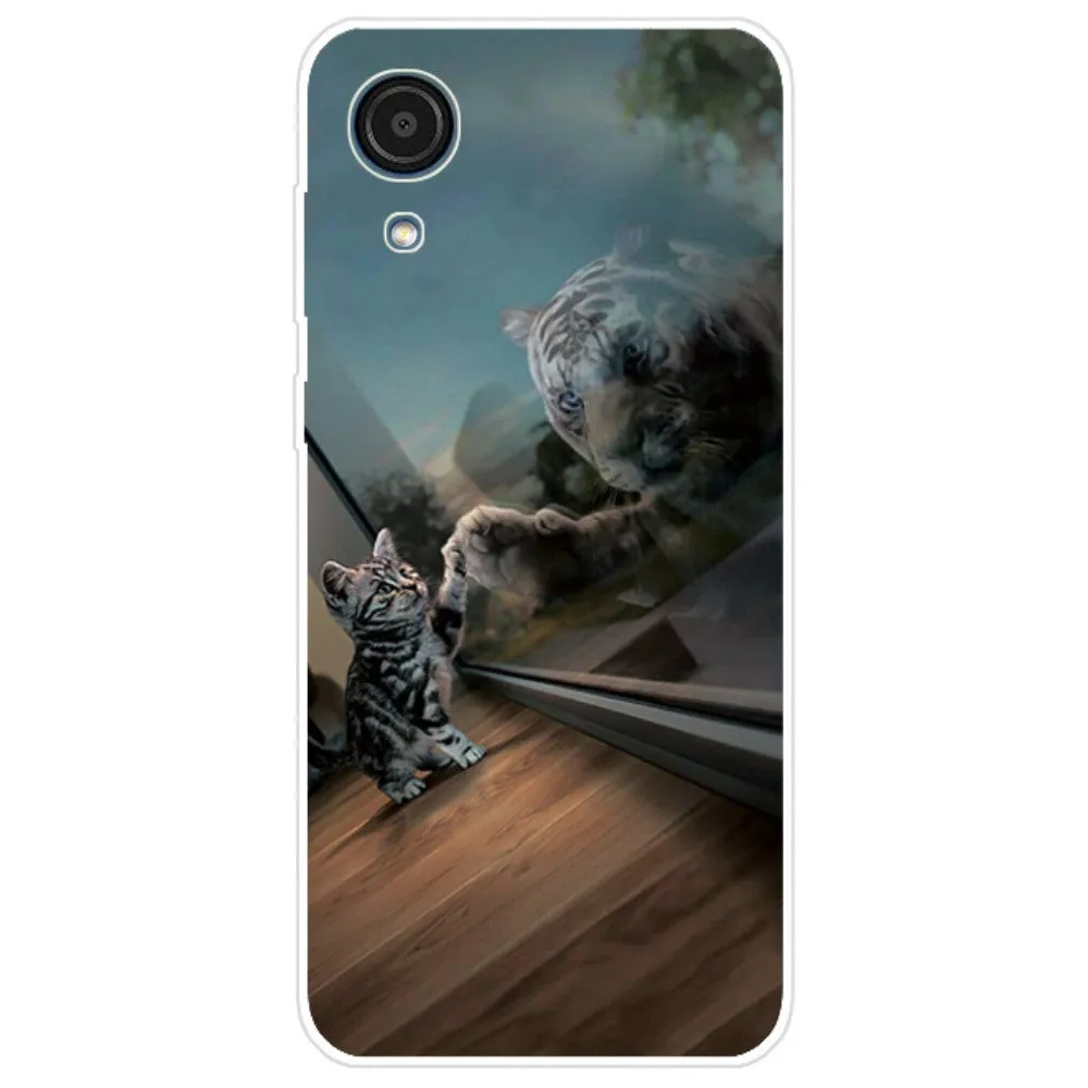 Deco Samsung Galaxy A03 Core case - Cat and Tiger