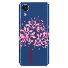 Deco Samsung Galaxy A03 Core case - Pink Flowers