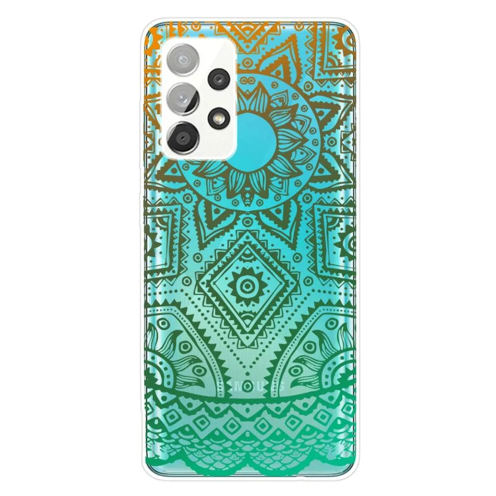 Deco Samsung Galaxy A33 5G case - Green Sunflower Design