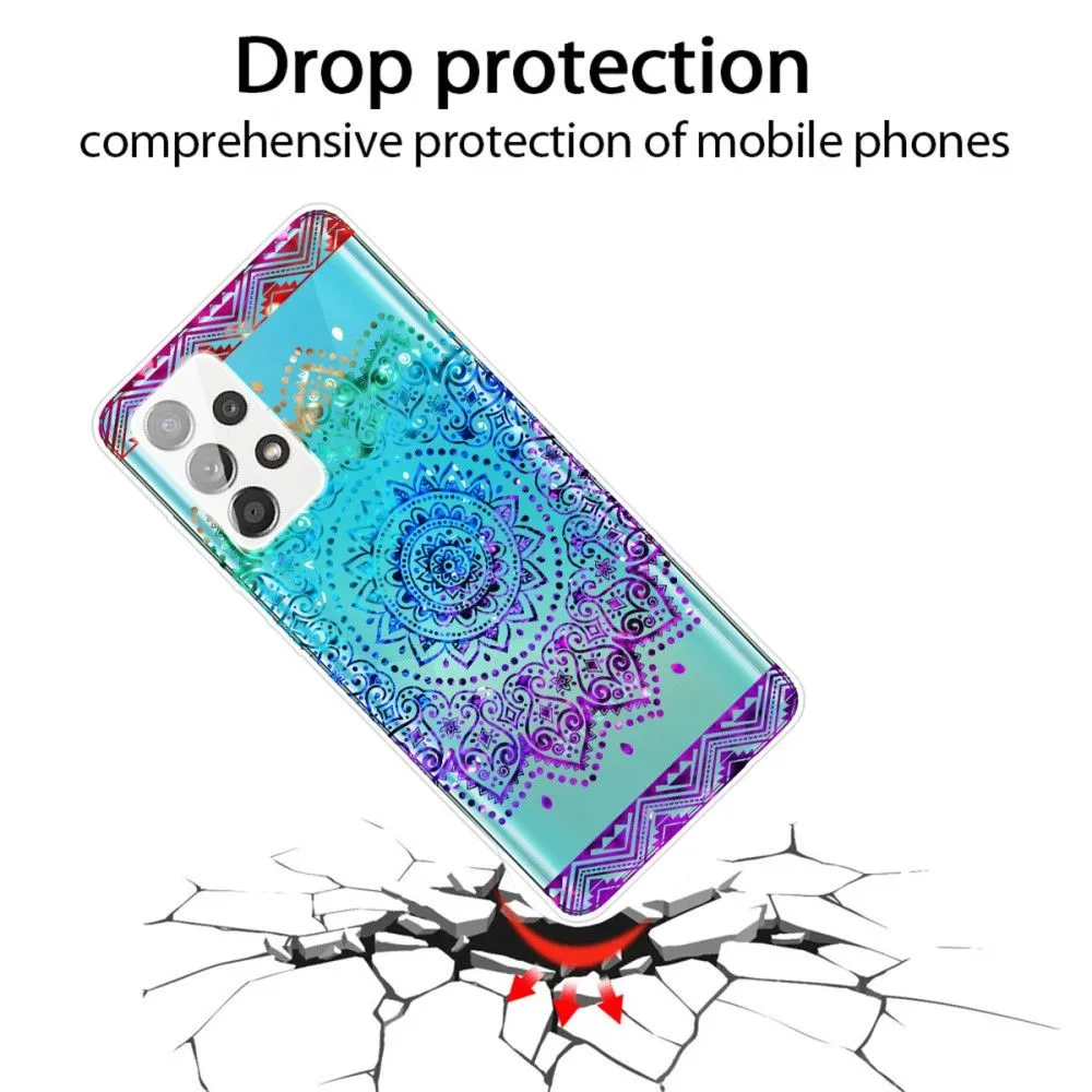 Deco Samsung Galaxy A53 5G case - Colorful Mandala Pattern