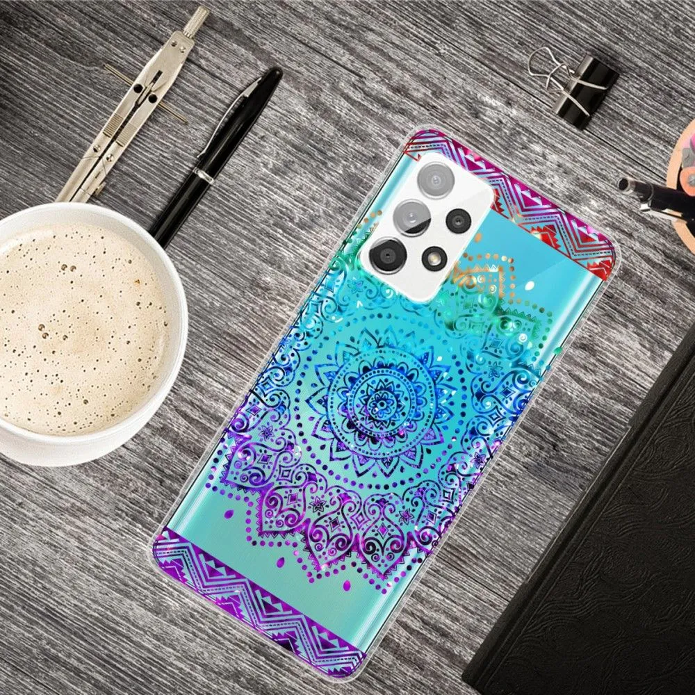 Deco Samsung Galaxy A53 5G case - Colorful Mandala Pattern