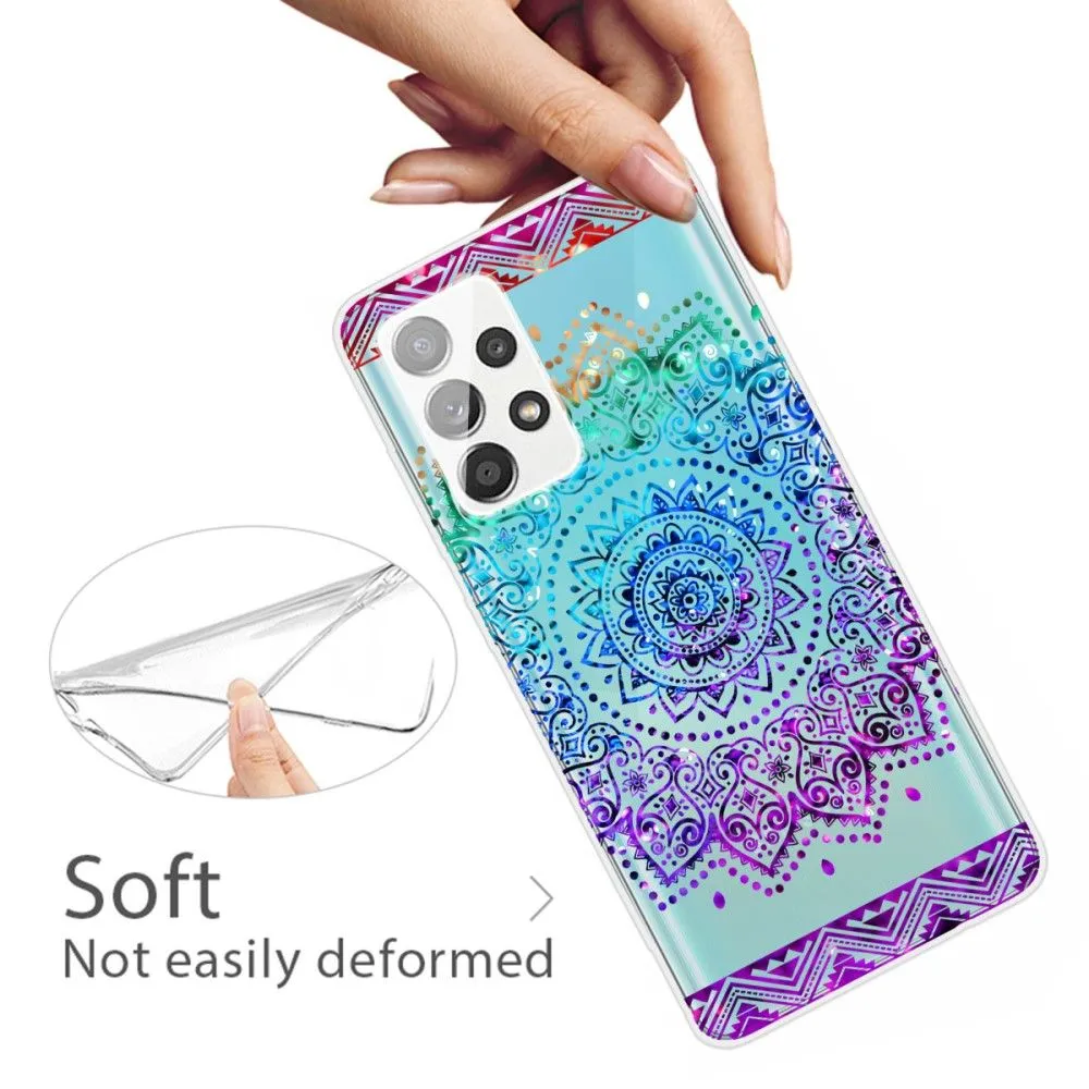 Deco Samsung Galaxy A53 5G case - Colorful Mandala Pattern