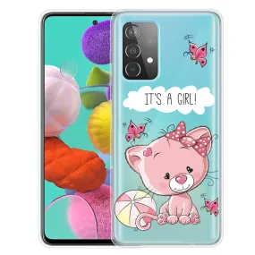 Deco Samsung Galaxy A53 5G case - Pink Cat