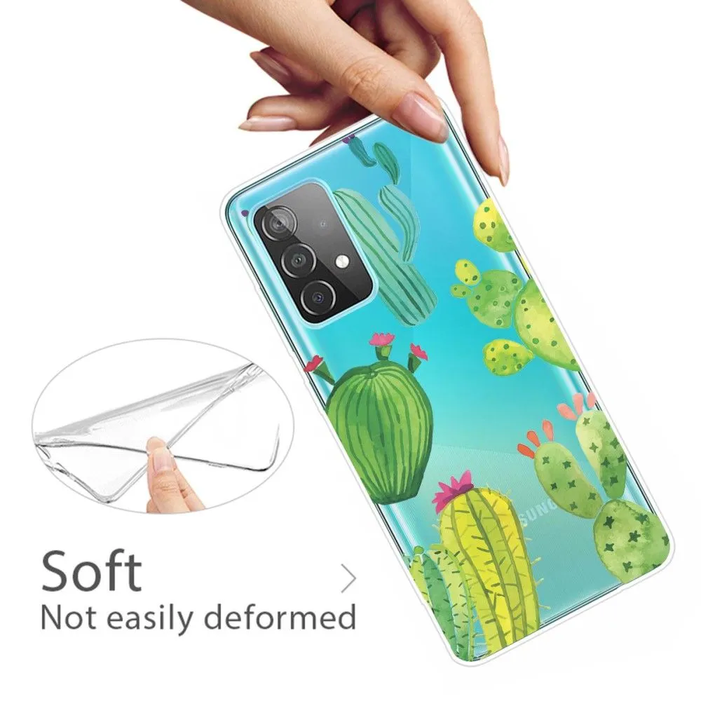 Deco Samsung Galaxy A73 case - Cactus