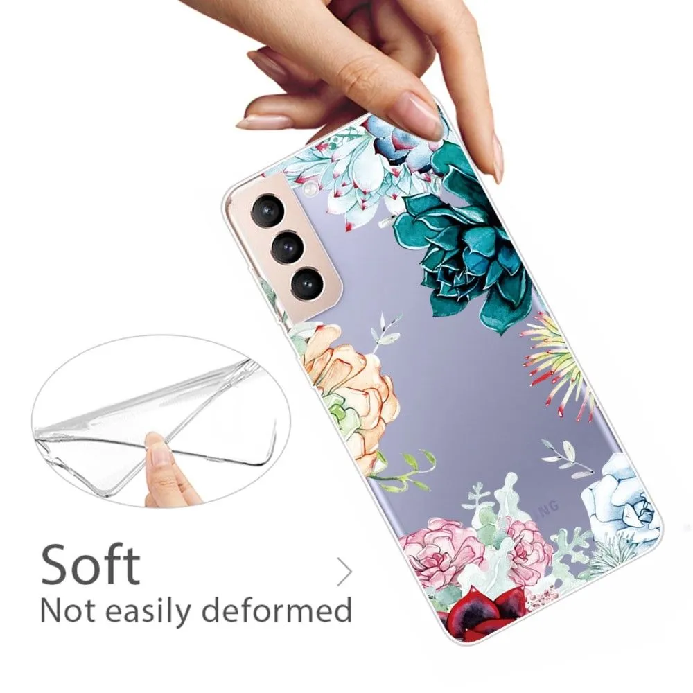 Deco Samsung Galaxy S22 Plus case - Peony