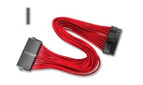 DEEPCOOL SLEEVED EXTENDER 24 PIN RED (EC300-24P-RD) CABLE