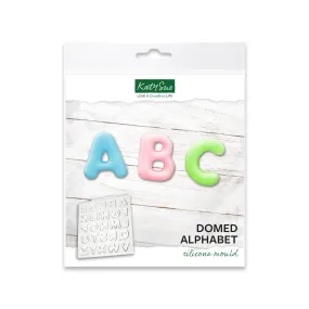 Domed Alphabet Silicone Mould