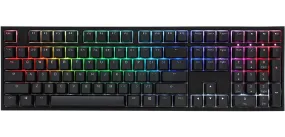 Ducky One 2 Backlit Gaming Keyboard, Mx-Brown, Rgb Led - Black, Ch-Layout