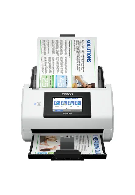 Epson Workforce Ds-790Wn - Document Scanner - Duplex - A4/Legal - 600 Dpi X 600 Dpi - Up To 45 Ppm (Mono) / Up To 45 Ppm