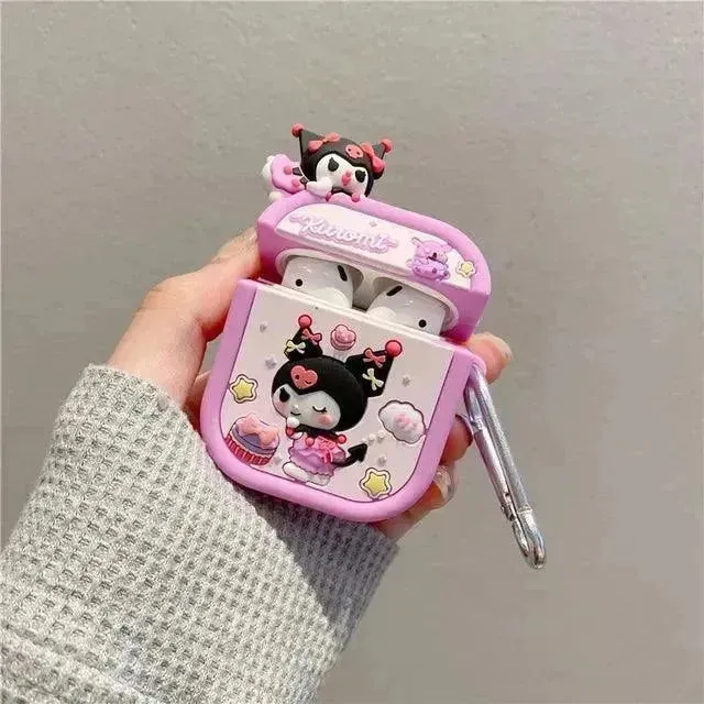 Fancy Sanrio Characters Case (For Airpods)