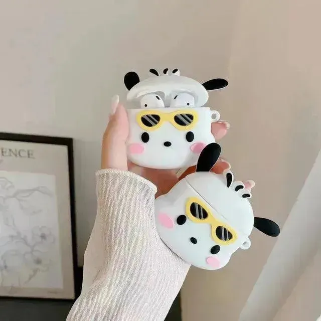 Fancy Sanrio Characters Case (For Airpods)