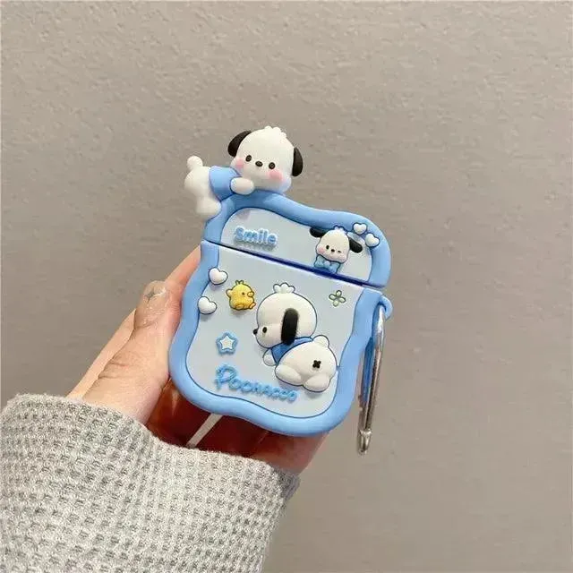 Fancy Sanrio Characters Case (For Airpods)