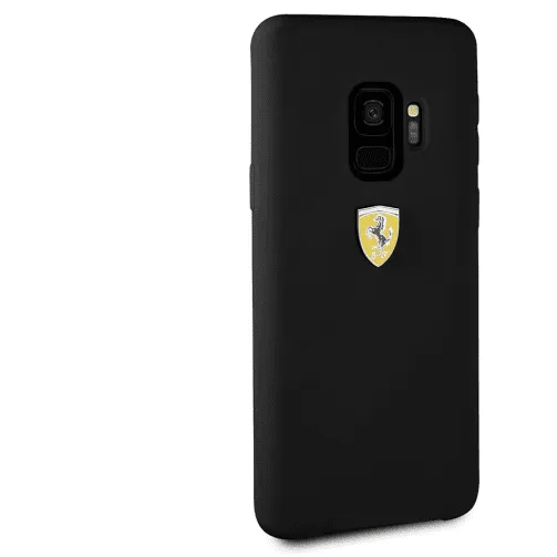 FERRARI BLACK SMOOTH SILICONE HERITAGE CASE