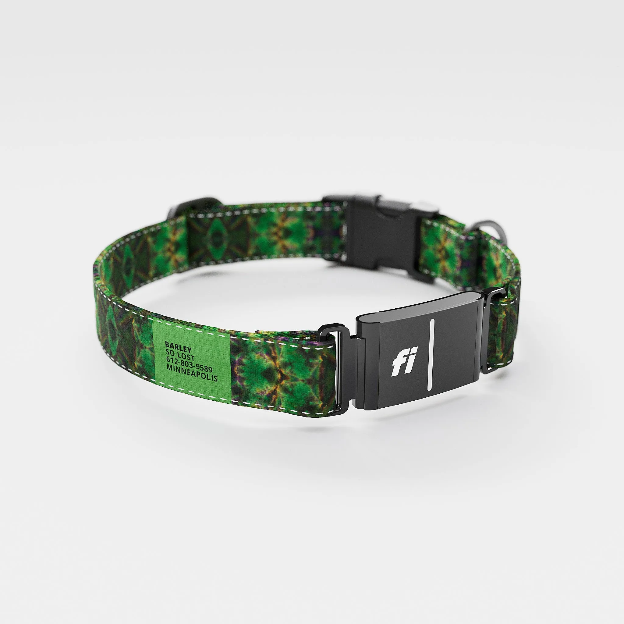 Fi GPS Included Jammin Hugo Pat Everyday Collar (6 month subscription)